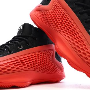Chaussures de Basketball Rouge/Noir Homme Adidas Anthony Edwards vue 0