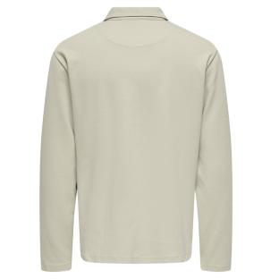 Polo Beige Homme Only & Sons Newkodyl vue 2