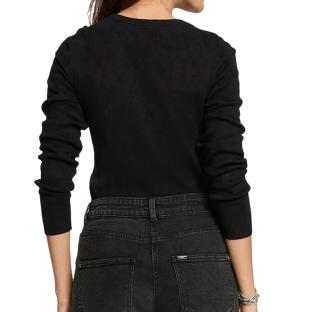 Pull Noir Femme Morgan Jauge vue 2