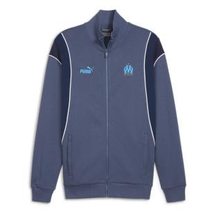 OM Veste Bleu Homme Puma 23/24 pas cher