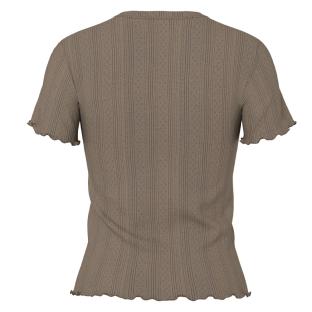 T-Shirt Gris Femme Pieces Marie vue 0