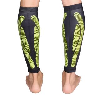Manga de compresión para la pierna negra/verde Select Compression Elbow ver 0