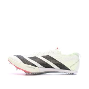 Chaussures d'athlétismes Blanches/Noires homme Adidas Adizero Prime vue 0