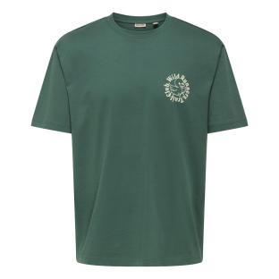 T-Shirt Vert Homme Only & Sons Fred 22035935 vue 0