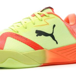 Chaussures de Handball Jaune/Orange Homme Puma Accelerate Turbonitro vue 7