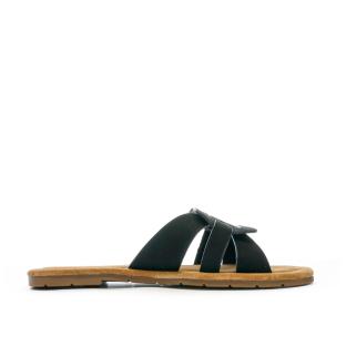 Claquettes Noires Femme Chattawak Pace vue 2