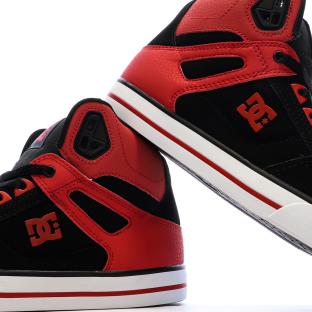 Men’s Black/Red DC Shoes Pure Trainers Photo of the Espace des Marques %store% store - view of %key%