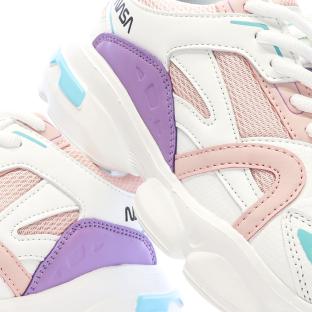 Baskets Blanc/Rose Femme/Fille Nasa Jabalem vue 0