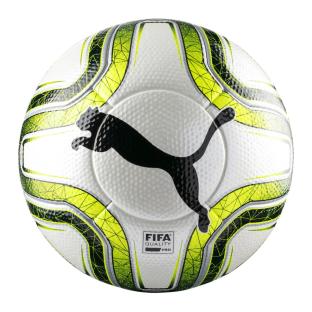 Ballon de foot Blanc nacré/Noir Puma Final 1 pas cher