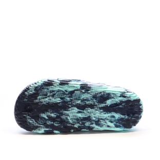 Claquettes Marine/Turquoise Femme Adidas Adilette 22 vue 2