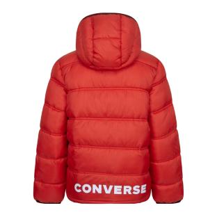 Doudoune Rouge Garçon Converse Puffer Black vue 2