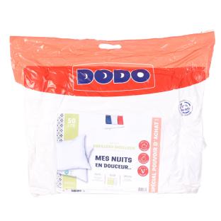 X2 Oreillers Blanc Dodo Nuit En Douceur 50x70 vue 0
