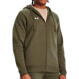 Sweat Kaki Homme Under Armour Rival Fleece vue 0