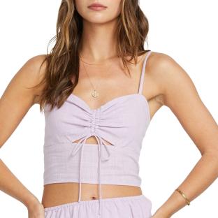 Top Mauve Femme Billabong Lost Lovers vue 0