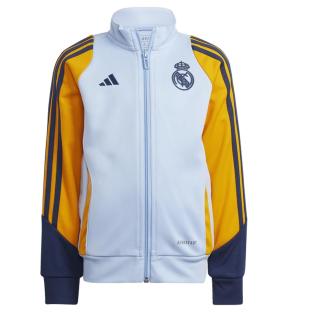 Real Madrid Ensemble de survêtement Bleu/Marine/Jaune Garçon Adidas 24 vue 0