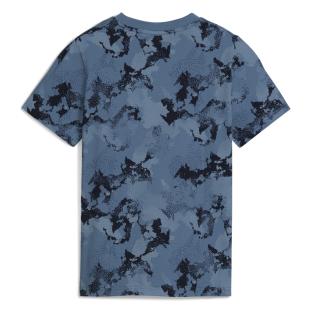 T-Shirt Bleu Garçon Puma 690389 vue 2