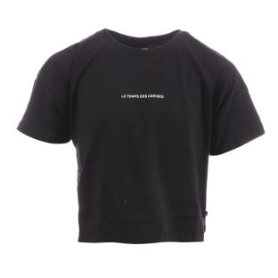 T-shirt Noir Fille Le Temps Des Cerises Vina pas cher