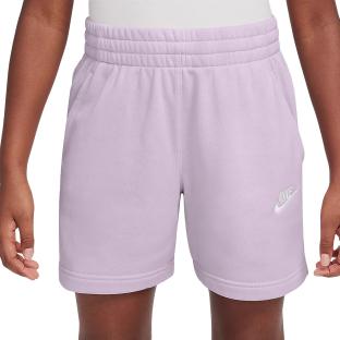 Short Mauve Fille Nike G Nsw Club Ft 5in Short pas cher