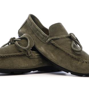 Mocassins Vert Foncé Homme TBS SAWTELL vue 0