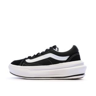 Baskets Noir/Blanc Mixte Vans Ua Old Skool Overt pas cher