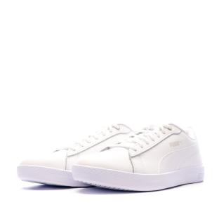 Baskets Blanche Femme Puma Smash V2 vue 6