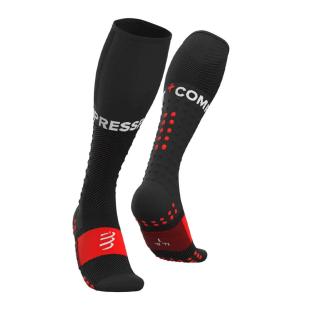 Chaussettes de Compression Noires Full Socks Run pas cher