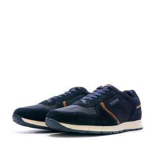 Baskets en Cuir Marine Homme Redskins Adorant vue 6