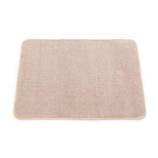 Tapis Beige Luance 45x60cm Hexagone pas cher