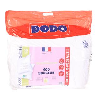 X2 Oreillers Blanc Dodo Moelleux 50x70 vue 0