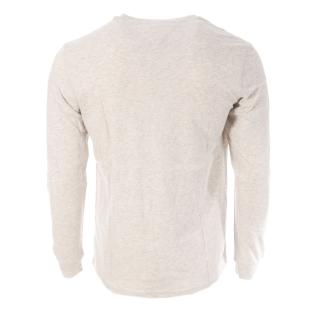 T-Shirt Manches Longues Gris Chiné Homme Tommy Hilfiger Chest vue 2