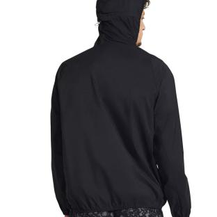 Veste imperméable Noire Homme Under Armour Launch vue 0