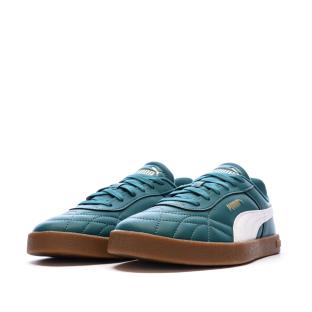 Baskets Vert Femme Puma Club Indoor vue 0