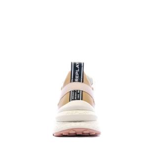 Baskets Rose Femme Replay Athena vue 3
