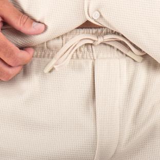 Short Beige Homme Paname Brothers Poly vue 3