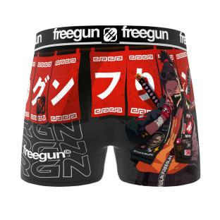 Boxer Noir/Rouge Homme Freegun FGPA97 vue 0