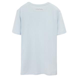T-Shirt Bleu Homme Teddy Smith Evry vue 0