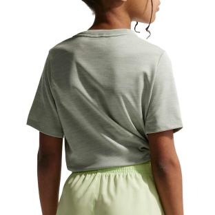 T-Shirt de Sport Vert Mixte Nike Running Miler vue 0