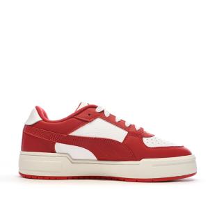 Baskets Blanches/Rouges Homme Puma Pro Classic vue 2