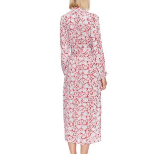 Robe Rouge à Motifs Femme Pepe jeans Perah vue 2