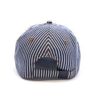 Casquette Bleue Mixte Tommy Hilfiger Heritage Stripe vue 3