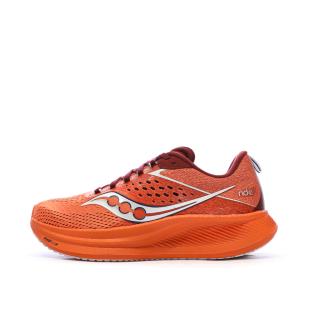 Chaussures de running Rouge Homme Saucony Ride 17 pas cher