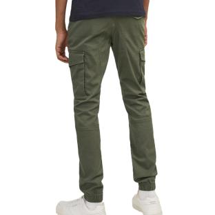 Pantalon Cargo Kaki Jack & Jones Paul vue 2