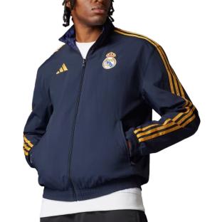 Real Madrid Veste Réversible Marine Homme Adidas 23/24 pas cher