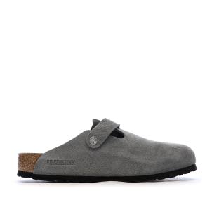 Sabots Bleu Homme Birkenstock Boston vue 2