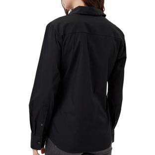 Chemise Noir Femme Tommy Hilfiger Ess Poplin Regular S vue 2