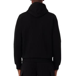Sweat Zippé Noir Homme Lacoste Zipped vue 0