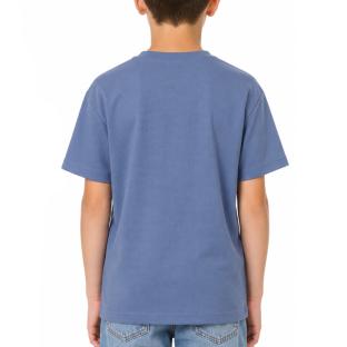T-Shirt Bleu Garçon Paname Brothers Poly Indigo vue 0