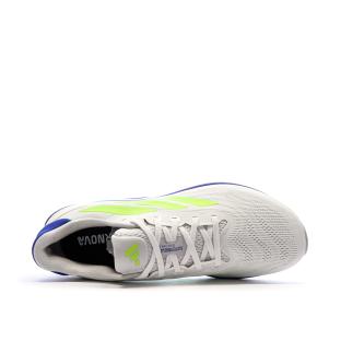 Chaussures de sport Blanches/Jaunes/Bleu Homme Adidas Supernova vue 0