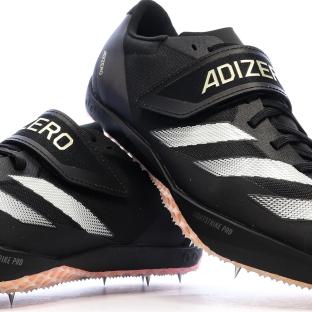 Chaussures d'athlétismes Noires Homme Adidas Adizero Hj vue 0