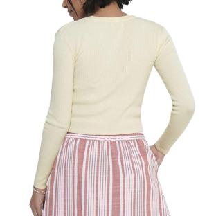 Gilet Écru Femme JDY Donnel vue 2